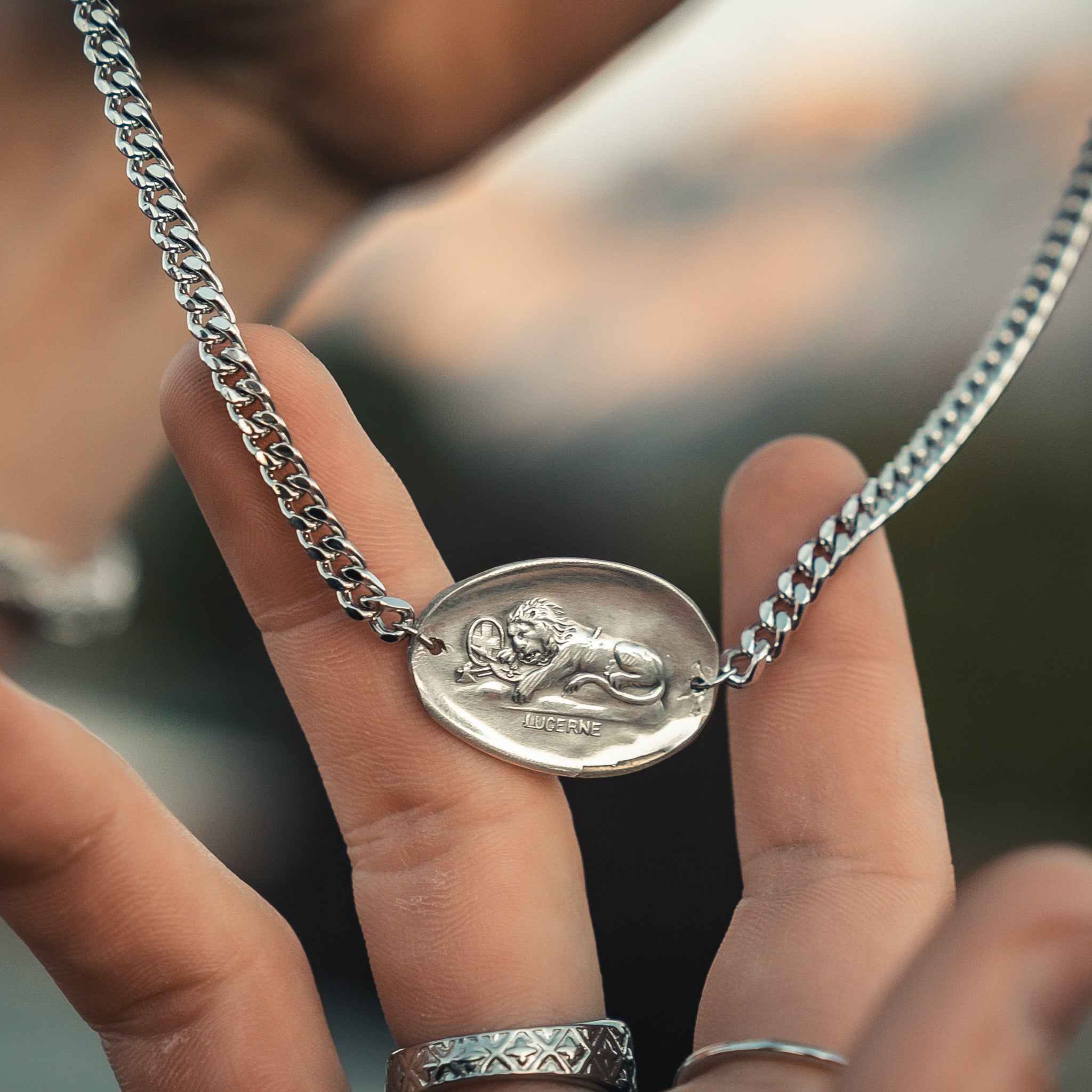 Rolex Necklace (Lion)